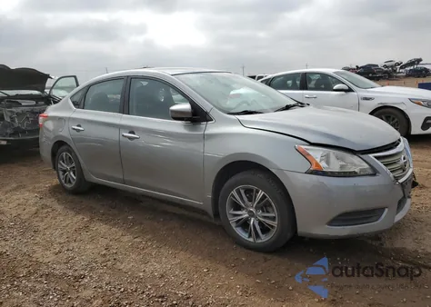 2014 Nissan Sentra S из США, поврежденный, VIN 3N1AB7AP5EL684379